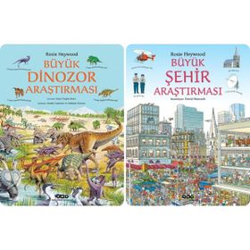 Büyük Dinozor - Şehir Araştırması - 2 Kitap - Rosie Heywood