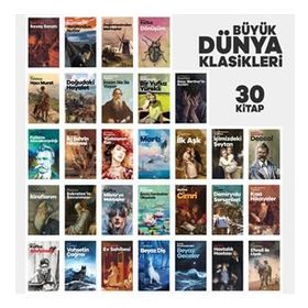 Büyük Dünya Klasikleri Seti 30 Kitap Halk Kitabevi