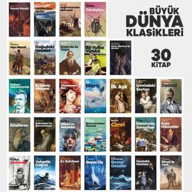 Büyük Dünya Klasikleri Seti 30 Kitap Halk Kitabevi