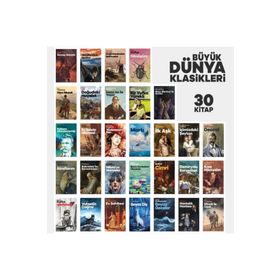 Büyük Dünya Klasikleri Seti 30 Kitap Halk Kitabevi