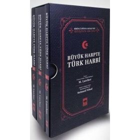 Büyük Harpte Türk Harbi-3 Kitap Takım - Maurice Larcher