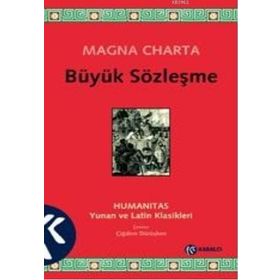 BÜYÜK SÖZLEŞME - MAGNA CHARTA - ANONIM