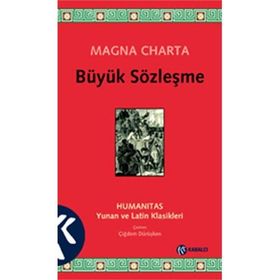 BÜYÜK SÖZLEŞME - MAGNA CHARTA - ANONIM