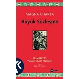 BÜYÜK SÖZLEŞME - MAGNA CHARTA - ANONIM