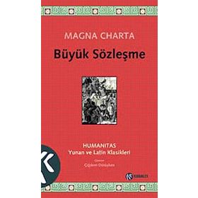 BÜYÜK SÖZLEŞME - MAGNA CHARTA - ANONIM