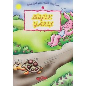 BÜYÜK YARIŞ 1 BİTİŞİK EĞİK YAZI MASAL KİTAPLARIM - KOLEKTIF