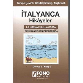 Büyükanne Deniz Kenarında Derece - İtalyanca Hikayeler - Kolektif