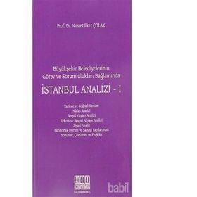 Büyükşehir Belediyelerinin Görev ve Sorumlulukları Bağlamında İstanbul Analizi - 1 - Nusret İlker Çolak