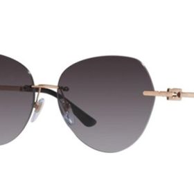 Bvlgari 6183 20148G 60 Gold Nilör Yarım Çerçeve Kadın Güneş Gözlüğü