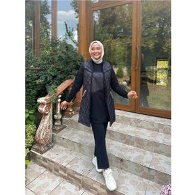Bwest Lacivert 71149 Dafne Cepli Eşofman Kolsuz Yelek Beli Lastikli Pantolon Üçlü Takım