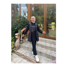 Bwest Lacivert 71149 Dafne Cepli Eşofman Kolsuz Yelek Beli Lastikli Pantolon Üçlü Takım