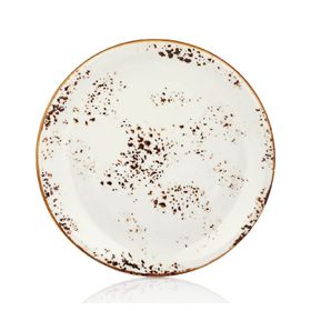 By Bone Elegance 19 cm 12 Adet Düz Tabak