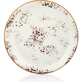 By Bone Elegance 21 cm 12 Adet Düz Tabak