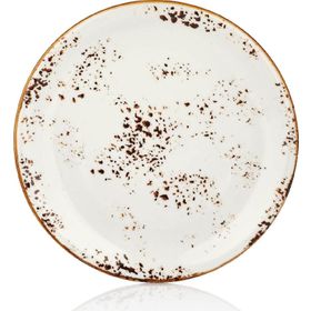 By Bone Elegance 25 cm 12 Adet Düz Tabak