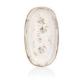 By Bone Elegance 29 cm 6 Adet Oval Tabak