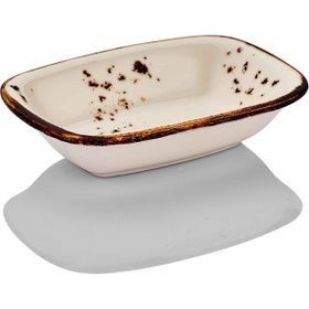 By Bone Elegance Zest 14 cm Dik Kayık Tabak