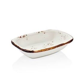 By Bone Elegance Zest 14 cm Dik Kayık Tabak