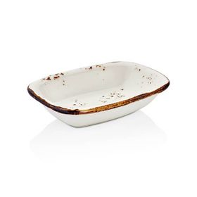By Bone Elegance Zest 14 cm Dik Kayık Tabak