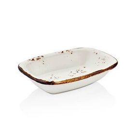 By Bone Elegance Zest 16 cm Dik Kayık Tabak