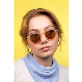 By Donetto BD001 Lucia Mat Bej Unisex Güneş Gözlüğü