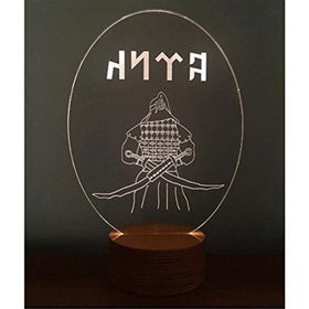 By-Lamp 3 Boyutlu Cengizhan Masa Lambası