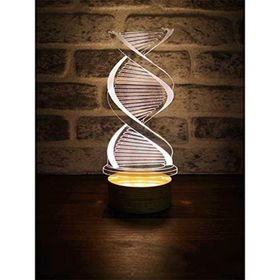 By-Lamp 3 Boyutlu Dna Masa Lambası