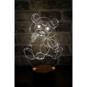 By-Lamp 3 Boyutlu Panda Masa Lambası