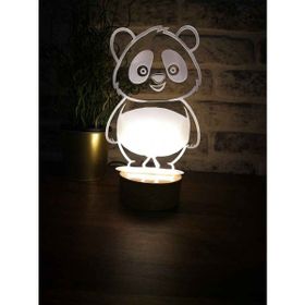 By-Lamp 3 Boyutlu Sevimli Panda Masa Lambası