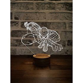 By-Lamp 3 Boyutlu Spiderman Masa Lambası