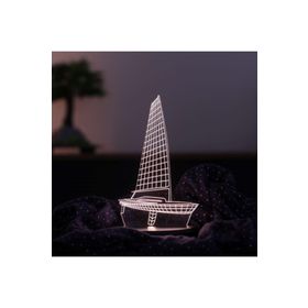 By-Lamp 3 Boyutlu Yelkenli Masa Lambası