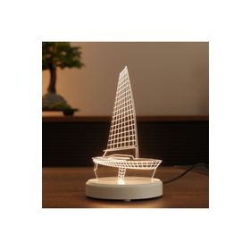 By-Lamp 3 Boyutlu Yelkenli Masa Lambası