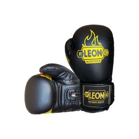 By Leon 1982 Leon Blade Training Siyah Boks Kickboks ve Muay Thai Eldiveni
