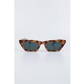 By Marine 23FTBF136R06 Kadın Siyah Leopar UV 400 Korumalı Güneş Gözlüğü