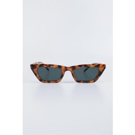 By Marine 23FTBF136R06 Kadın Siyah Leopar UV 400 Korumalı Güneş Gözlüğü
