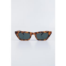 By Marine 23FTBF136R06 Kadın Siyah Leopar UV 400 Korumalı Güneş Gözlüğü