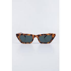 By Marine 23FTBF136R06 Kadın Siyah Leopar UV 400 Korumalı Güneş Gözlüğü