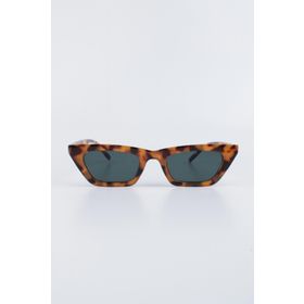 By Marine 23FTBF136R06 Kadın Siyah Leopar UV 400 Korumalı Güneş Gözlüğü