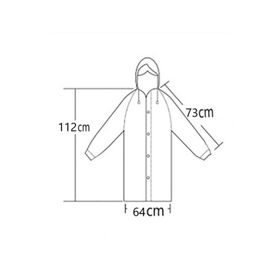 By Marine BYMMRC881R04 Lacivert Kapüşonlu Çıtçıtlı Eva Unisex Yağmurluk