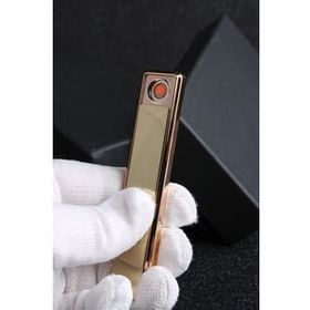 By Marine BYSMC401R003 Sarı Şarjlı Alevsiz Kızaklı USB Çakmak
