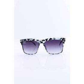By Marine FT025R002 Uv400 Beyaz Leopar Kadın Güneş Gözlüğü