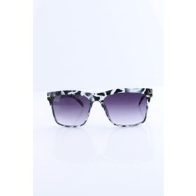 By Marine FT025R002 Uv400 Beyaz Leopar Kadın Güneş Gözlüğü