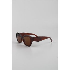 By Marine G24FT1053R02 Kahverengi UV400 Filtre Kadın Güneş Gözlüğü