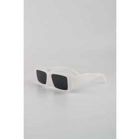 By Marine G24FT1057R01 Beyaz UV400 Filtre Kadın Güneş Gözlüğü