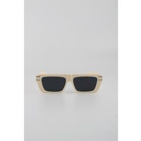 By Marine G24FT11R03 Krem UV400 Filtre Kadın Güneş Gözlüğü