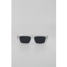 By Marine G24FT11R04 Beyaz UV400 Filtre Kadın Güneş Gözlüğü