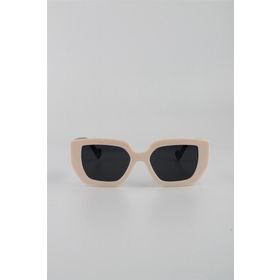 By Marine G24FT1253R06 Krem UV400 Filtre Kadın Güneş Gözlüğü