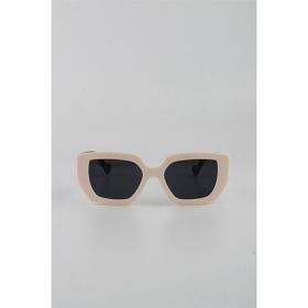 By Marine G24FT1253R06 Krem UV400 Filtre Kadın Güneş Gözlüğü