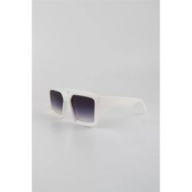 By Marine G24FT2024R03 Beyaz UV400 Filtre Kadın Güneş Gözlüğü