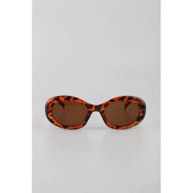 By Marine G24FT5377R03 Leopar UV400 Filtre Kadın Güneş Gözlüğü
