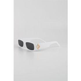 By Marine G24FT5378R02 Beyaz UV400 Filtre Kadın Güneş Gözlüğü